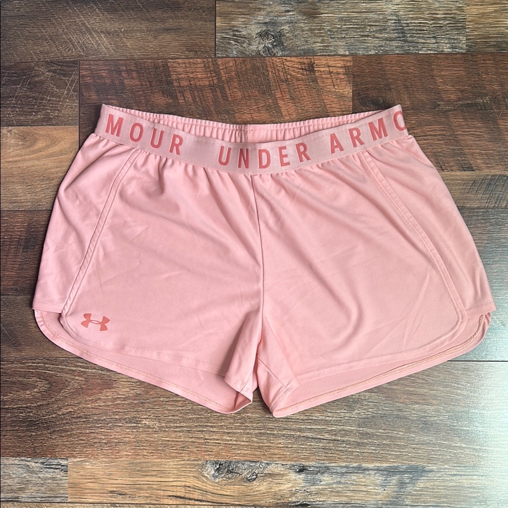 Under Armour Women's Soft Pink Shorts